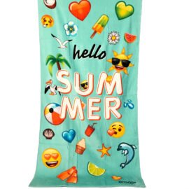 100% Cotton Colorful Custom Beach Towel
