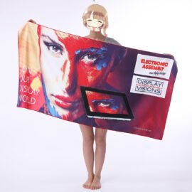 Quick Dry Custom Printed Microfiber Beach Towel